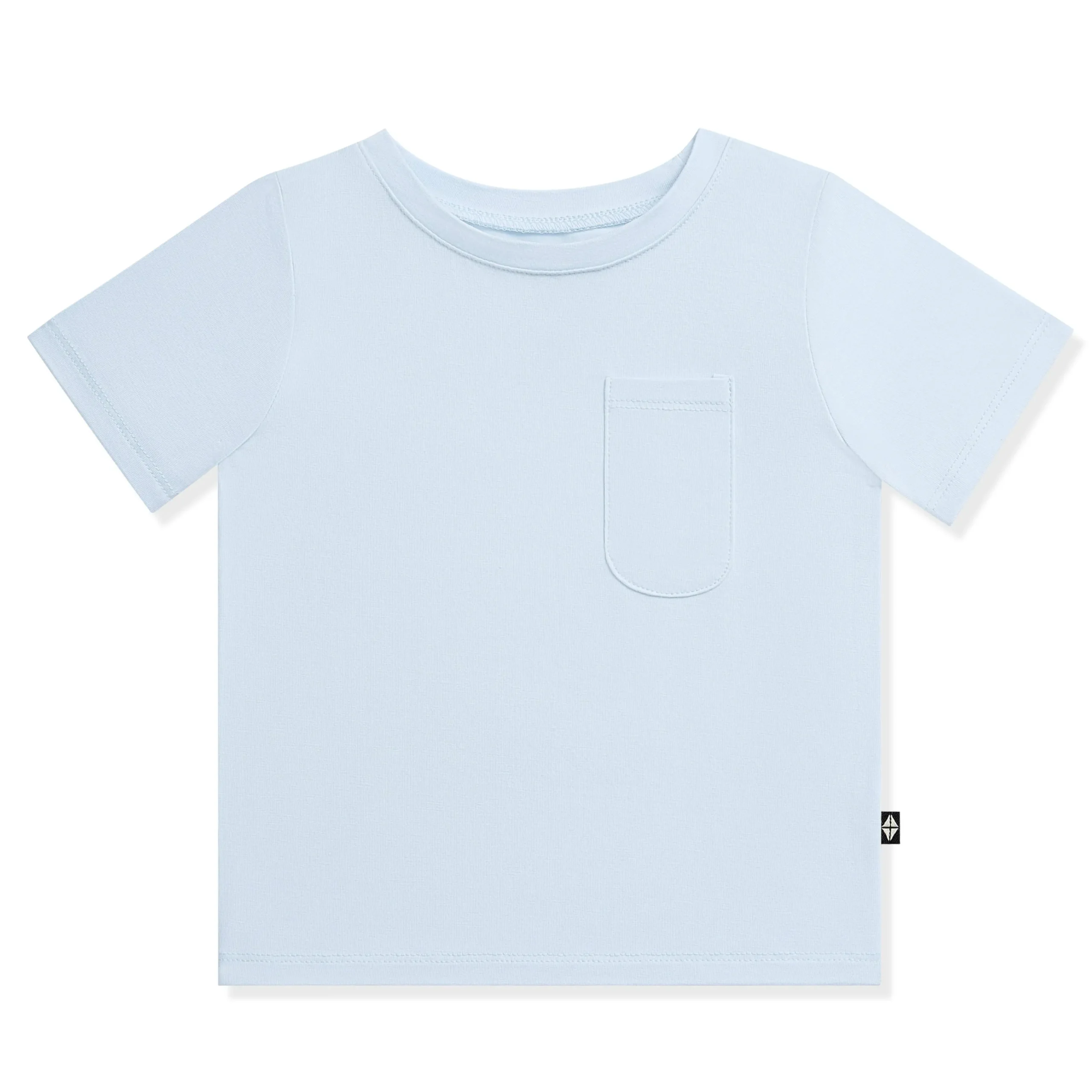 Toddler Crew Neck Tee in Breeze