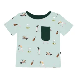 Toddler Crew Neck Tee in Golf
