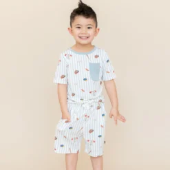Toddler Crew Neck Tee in Home Run