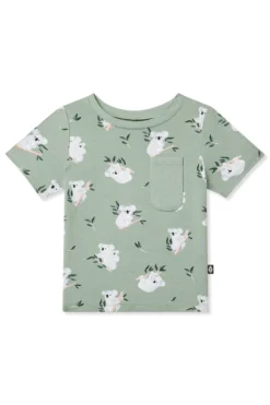 Toddler Crew Neck Tee in Koala