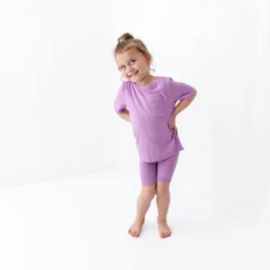 Toddler Crew Neck Tee in Poi