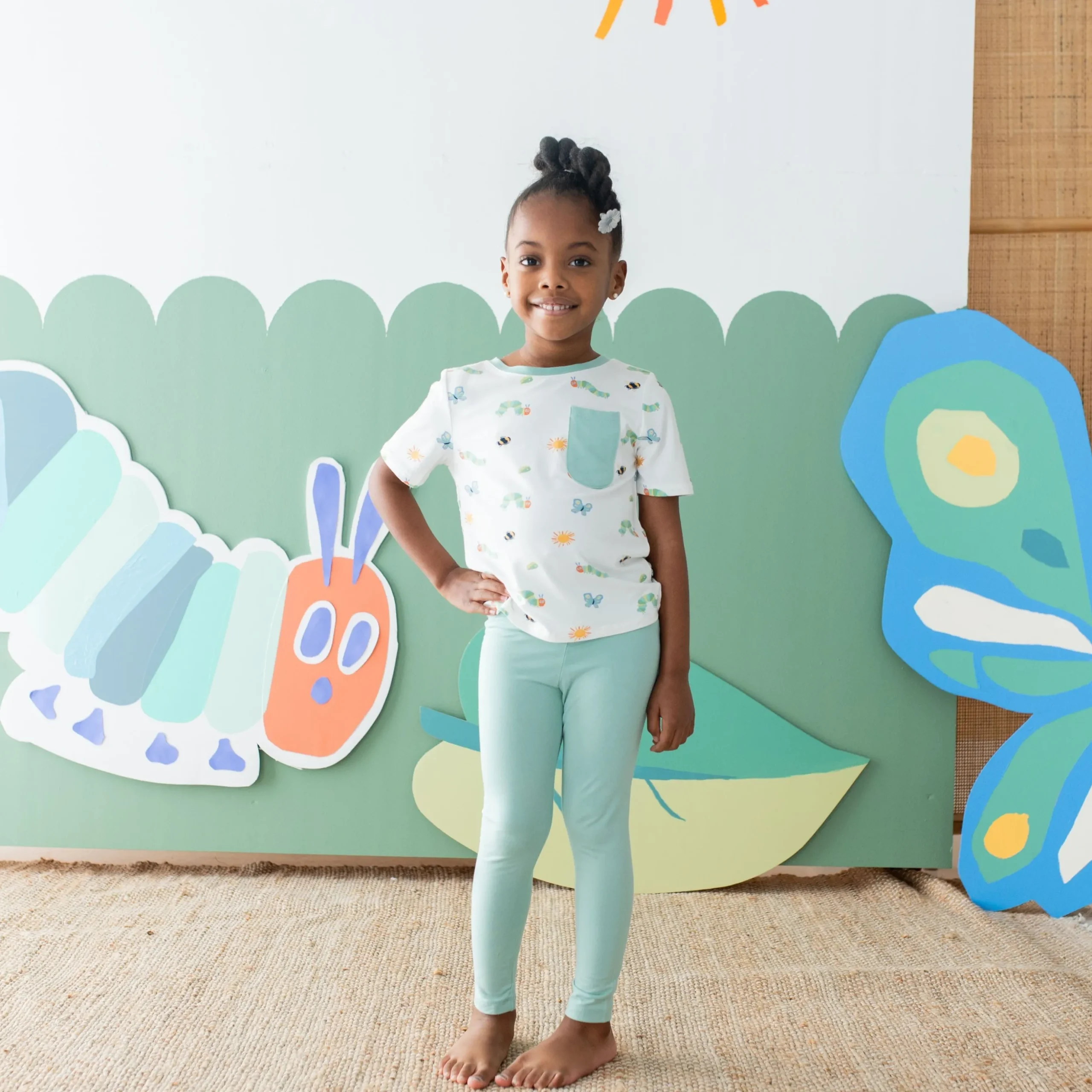 Toddler Crew Neck Tee in The Very Hungry Caterpillar™ and Friends