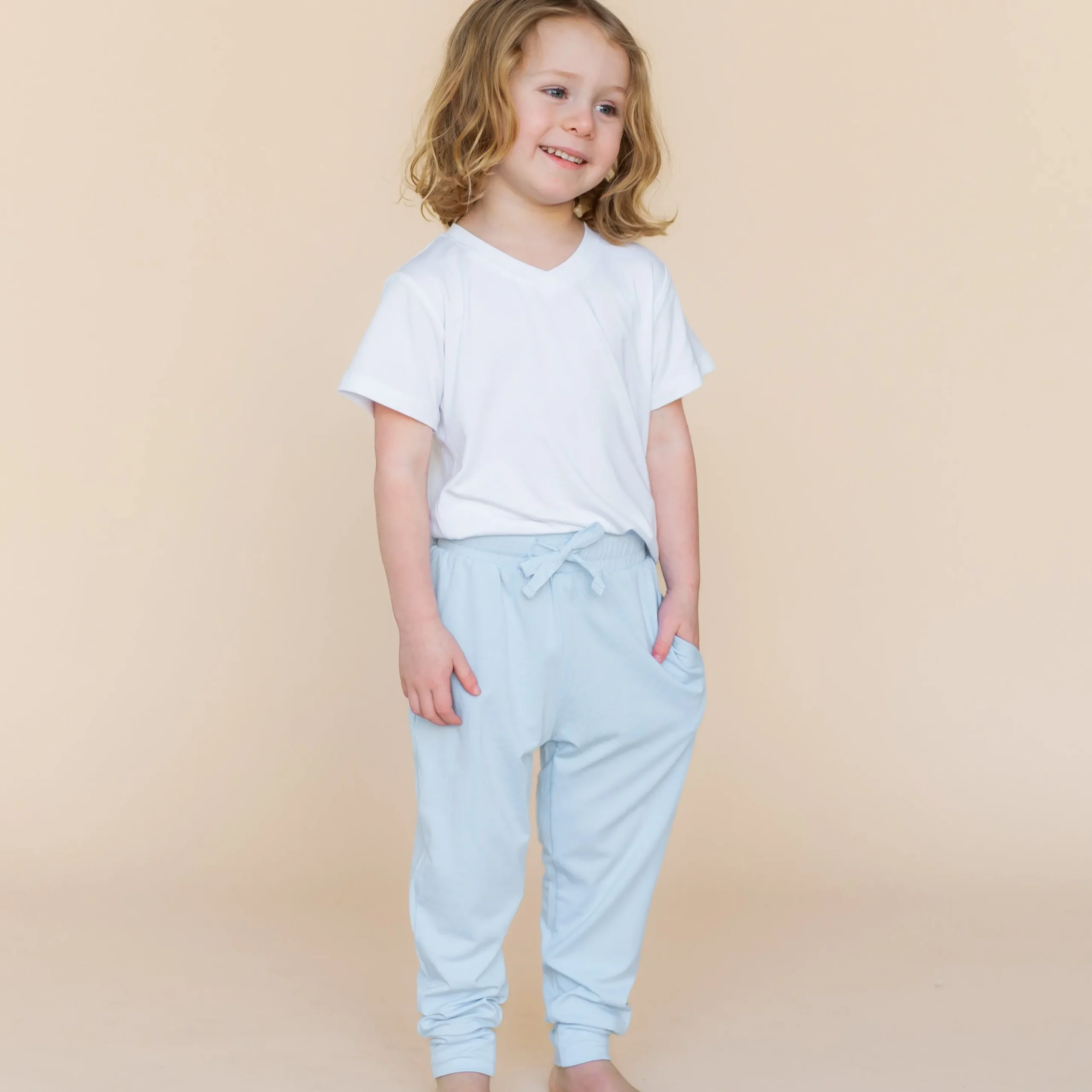 Toddler Jogger Pant in Breeze