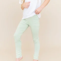 Toddler Leggings in Basil