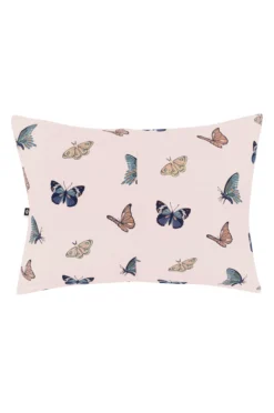 Toddler Pillowcase in Blush Butterfly