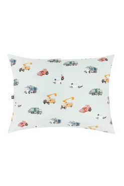 Toddler Pillowcase in City Vehicles