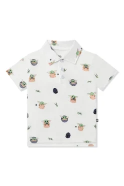 Toddler Short Sleeve Polo in Grogu™