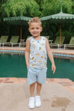 Toddler Tank Top in Amalfi Coast