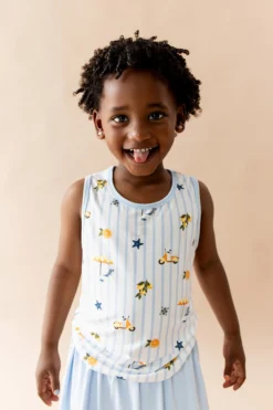 Toddler Tank Top in Amalfi Coast