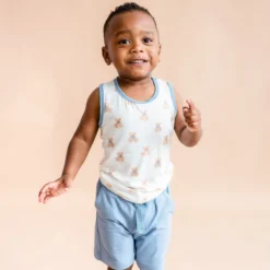 Toddler Tank Top in Teddy Bear