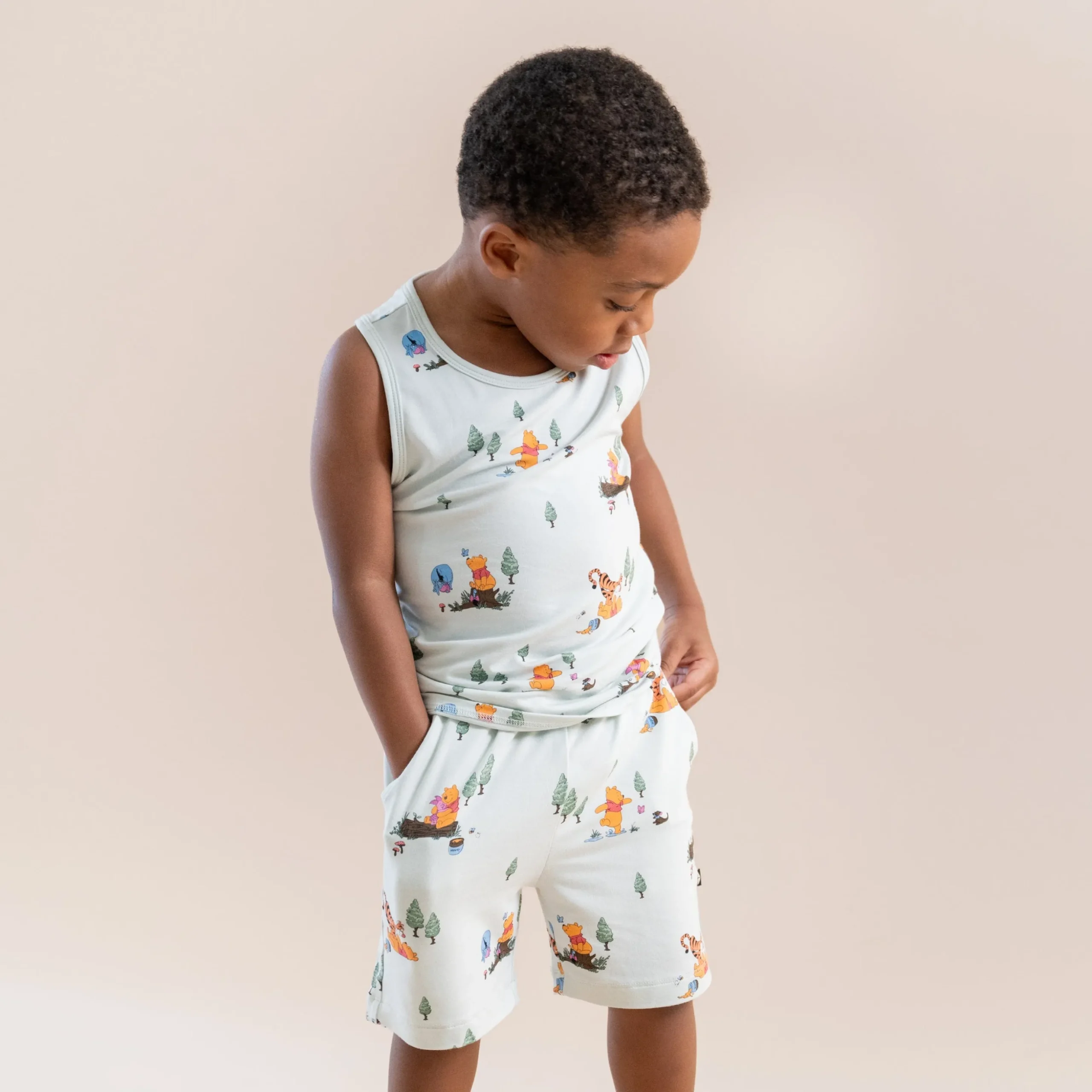 Toddler Tank Top in Winnie the Pooh Hundred Acre Wood