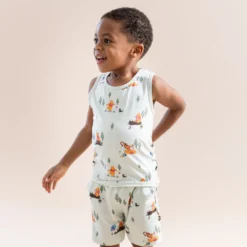 Toddler Tank Top in Winnie the Pooh Hundred Acre Wood