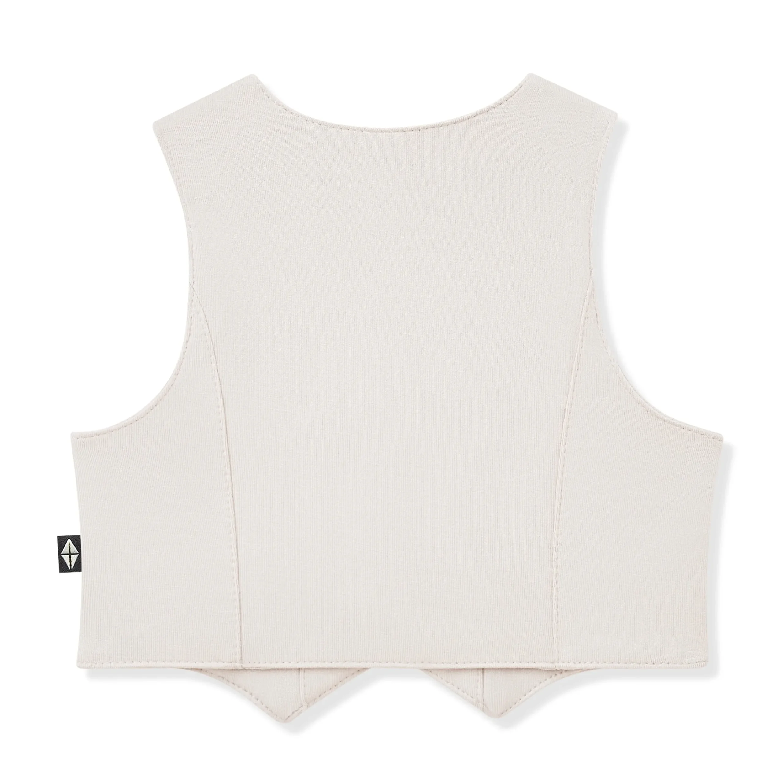 Tuxedo Vest in Oat