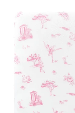 Twin Sheet in Toile Ballet