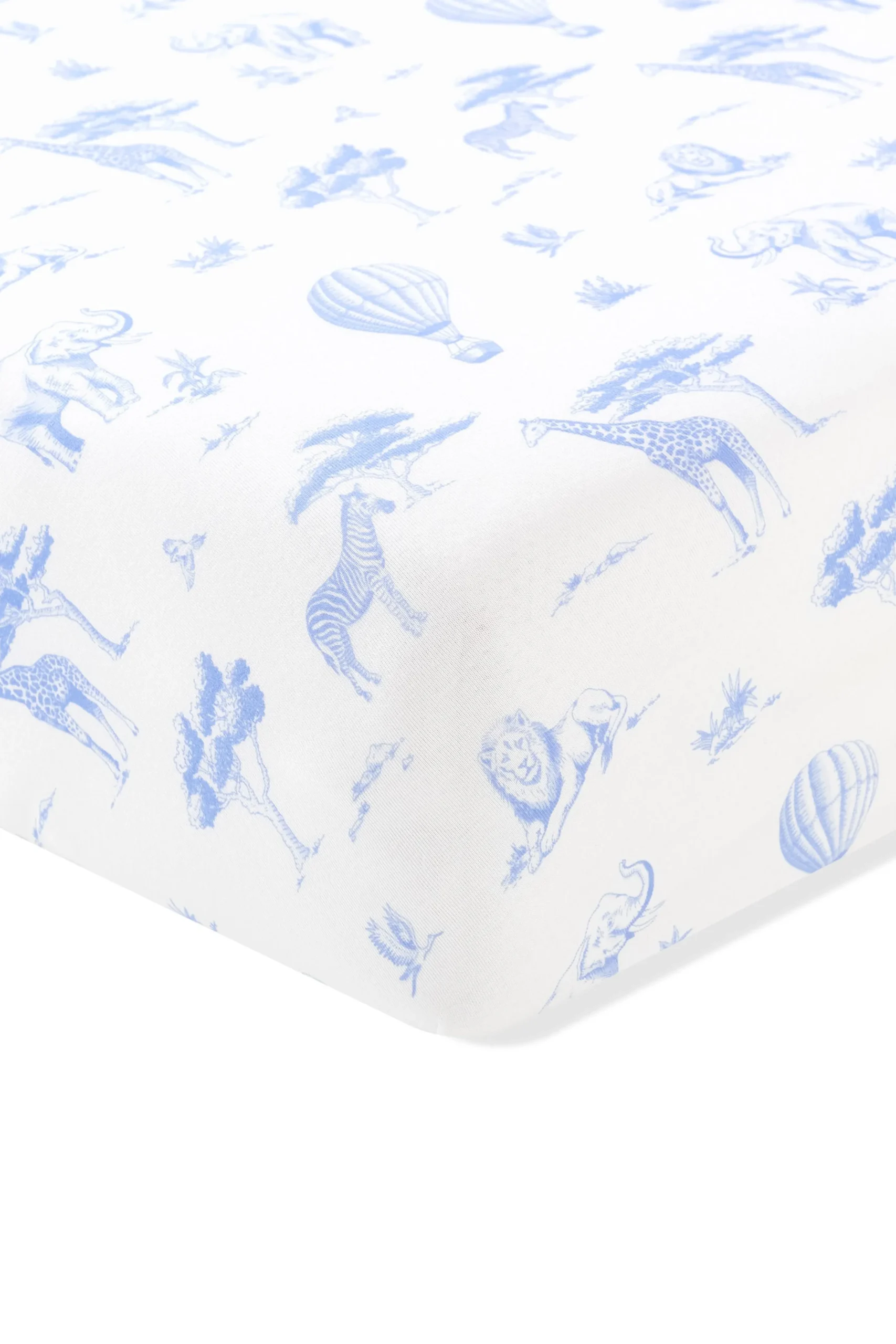 Twin Sheet in Toile Safari