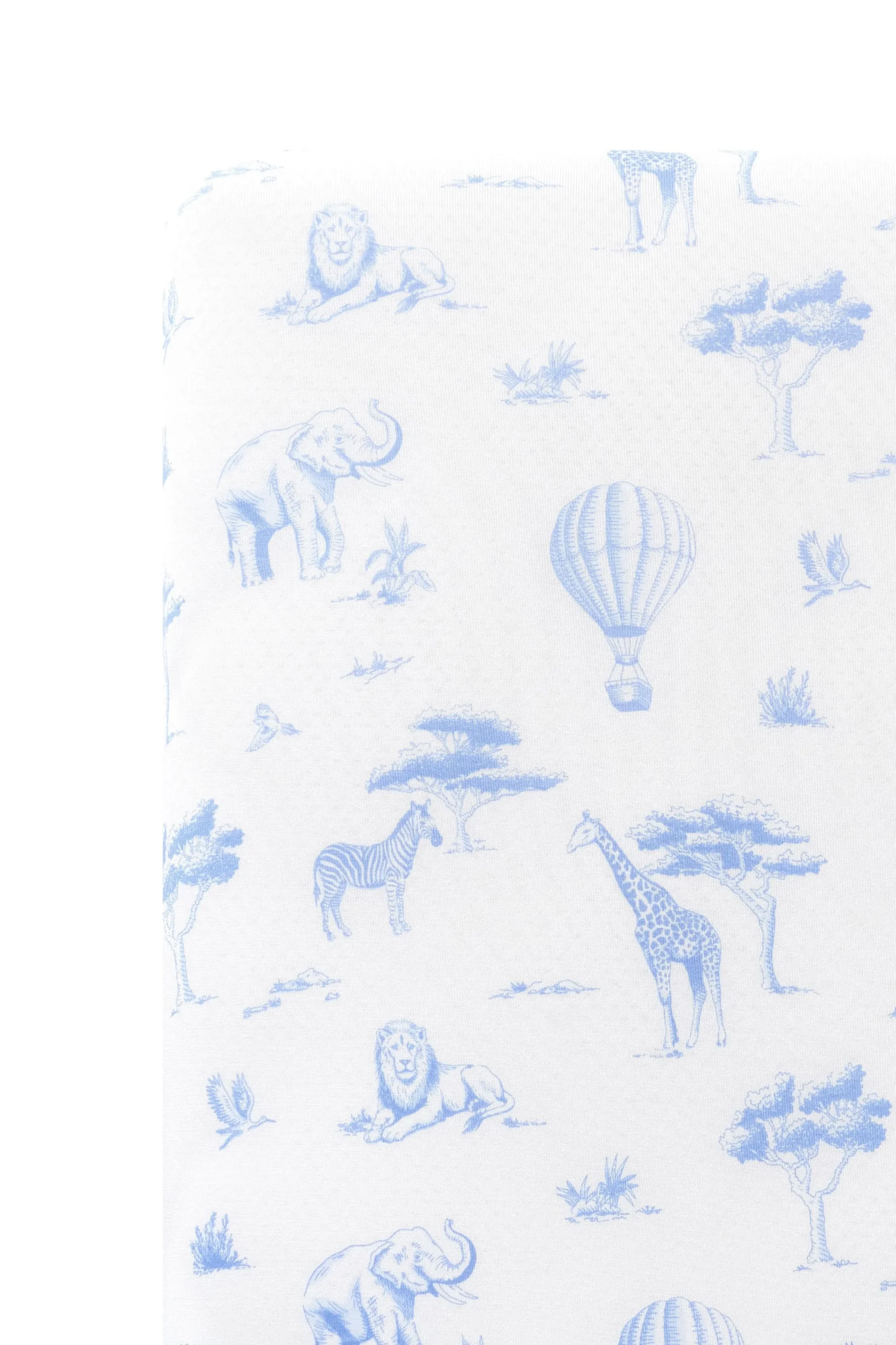 Twin Sheet in Toile Safari