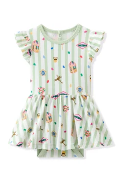Twirl Bodysuit Dress in Honeydukes