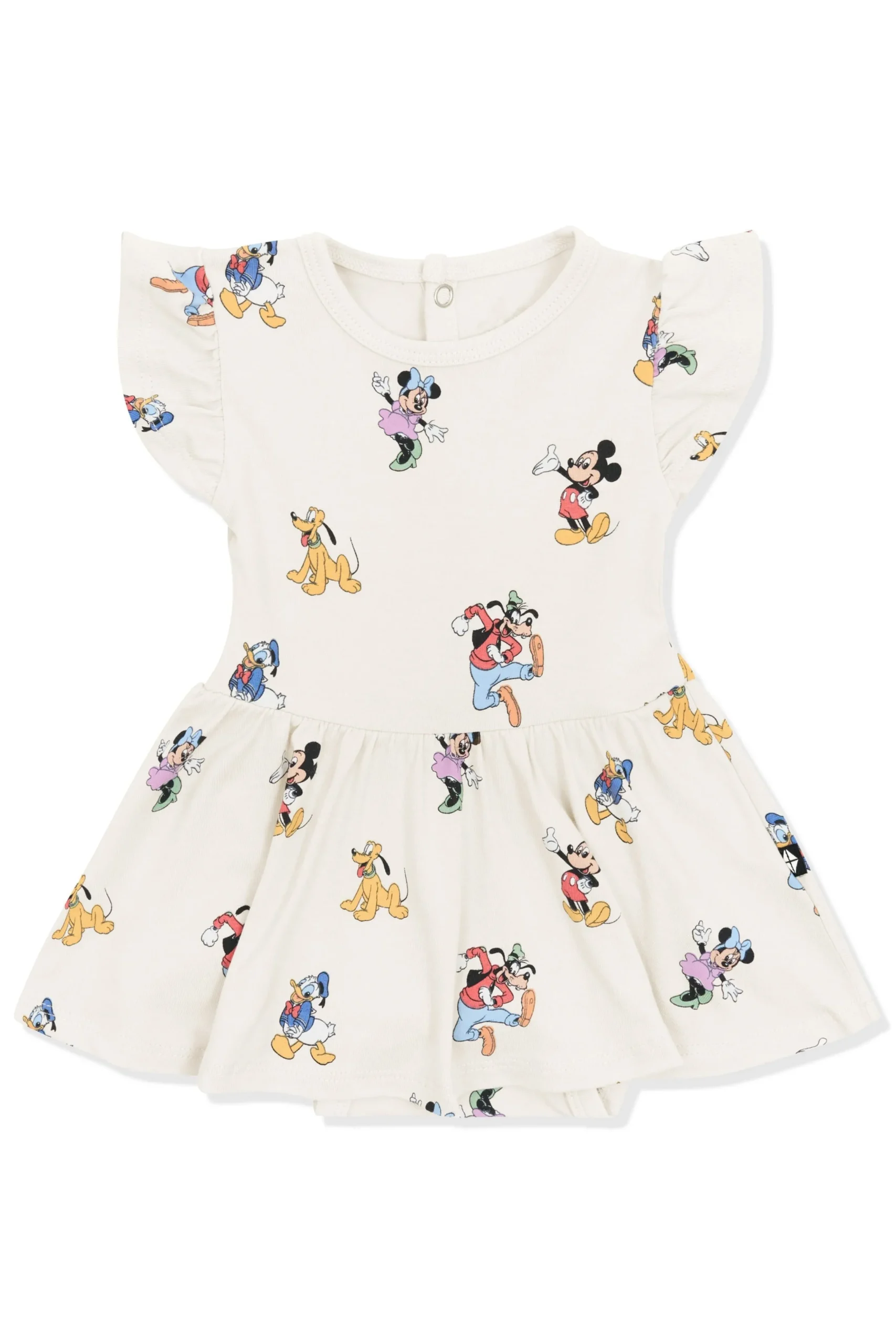 Twirl Bodysuit Dress in Mickey Mouse and Friends