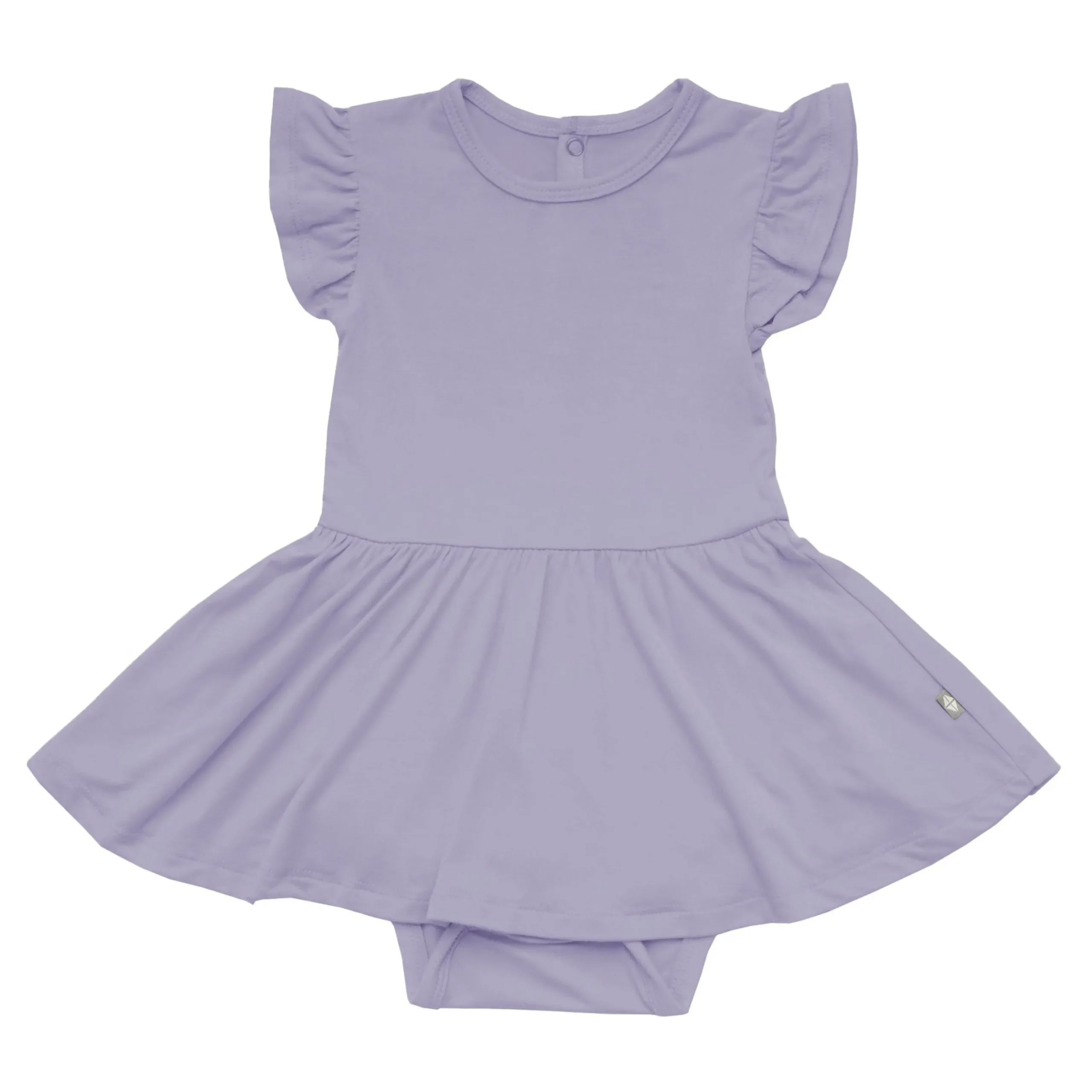 Twirl Bodysuit Dress in Taro