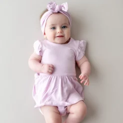 Twirl Bodysuit Dress in Thistle