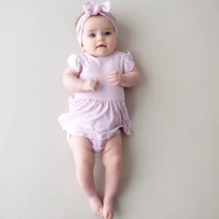 Twirl Bodysuit Dress in Thistle