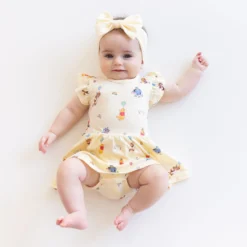 Twirl Bodysuit Dress in Winnie the Pooh Celebration
