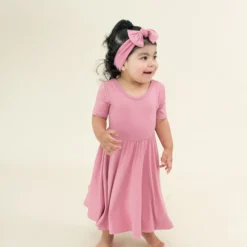 Twirl Dress in Apple Blossom