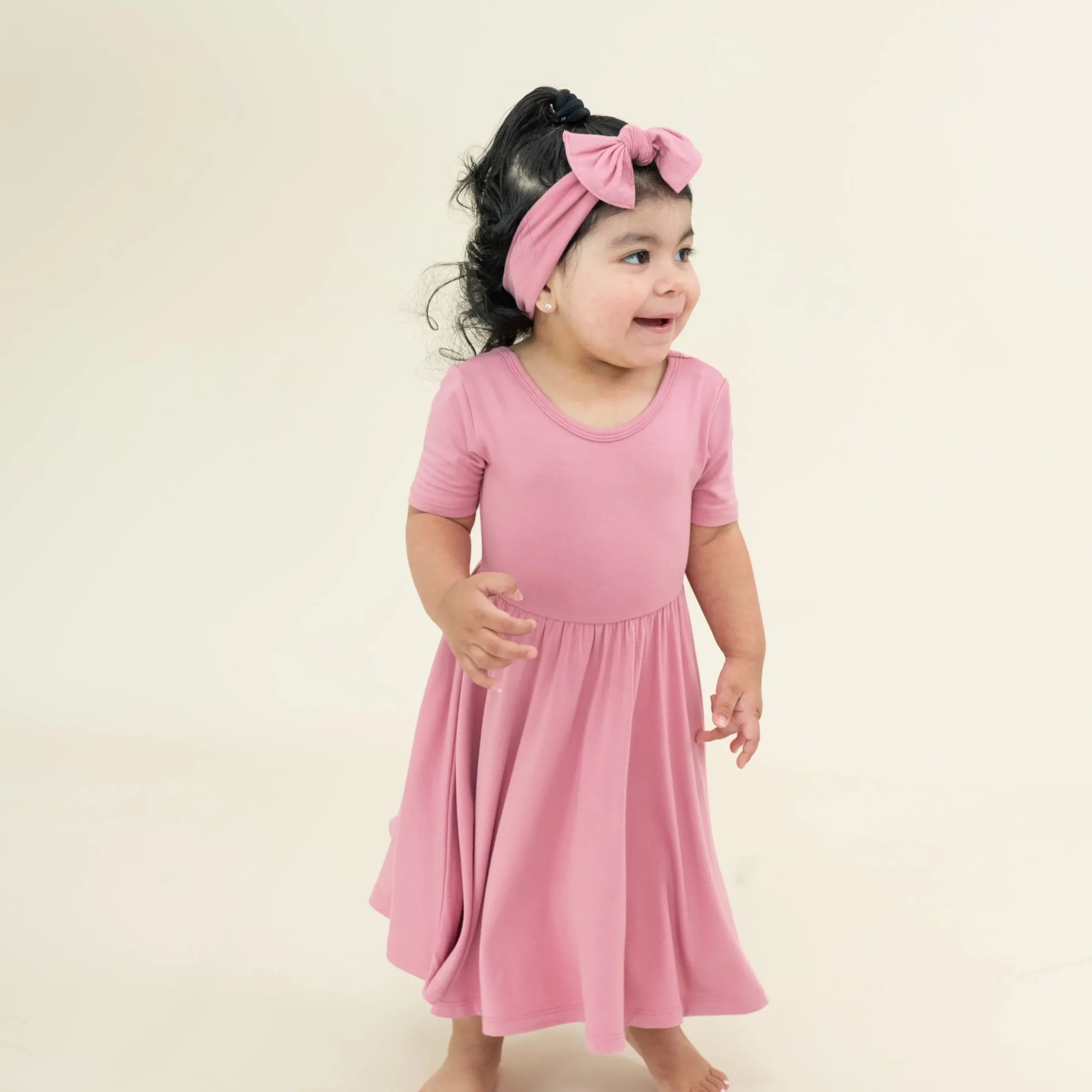 Twirl Dress in Apple Blossom