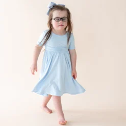 Twirl Dress in Breeze