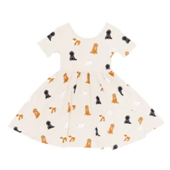 Twirl Dress in Fluffy Dog