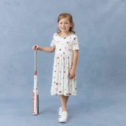 Twirl Dress in Home Run