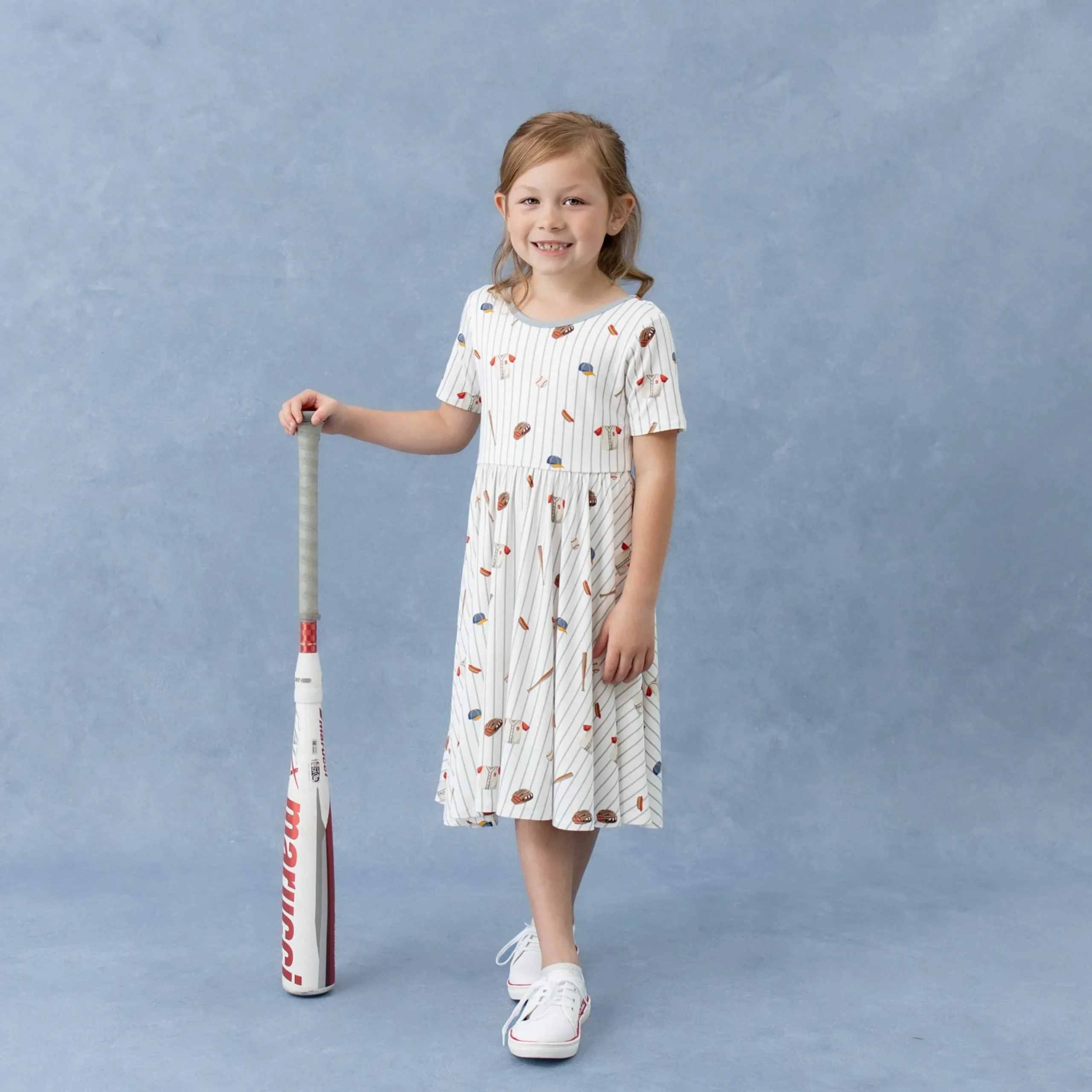 Twirl Dress in Home Run