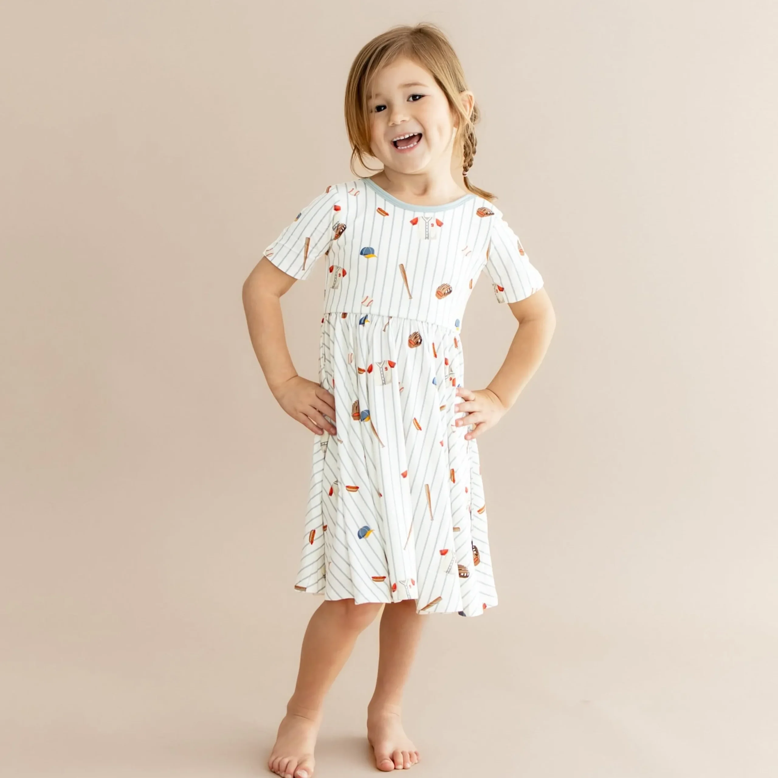 Twirl Dress in Home Run