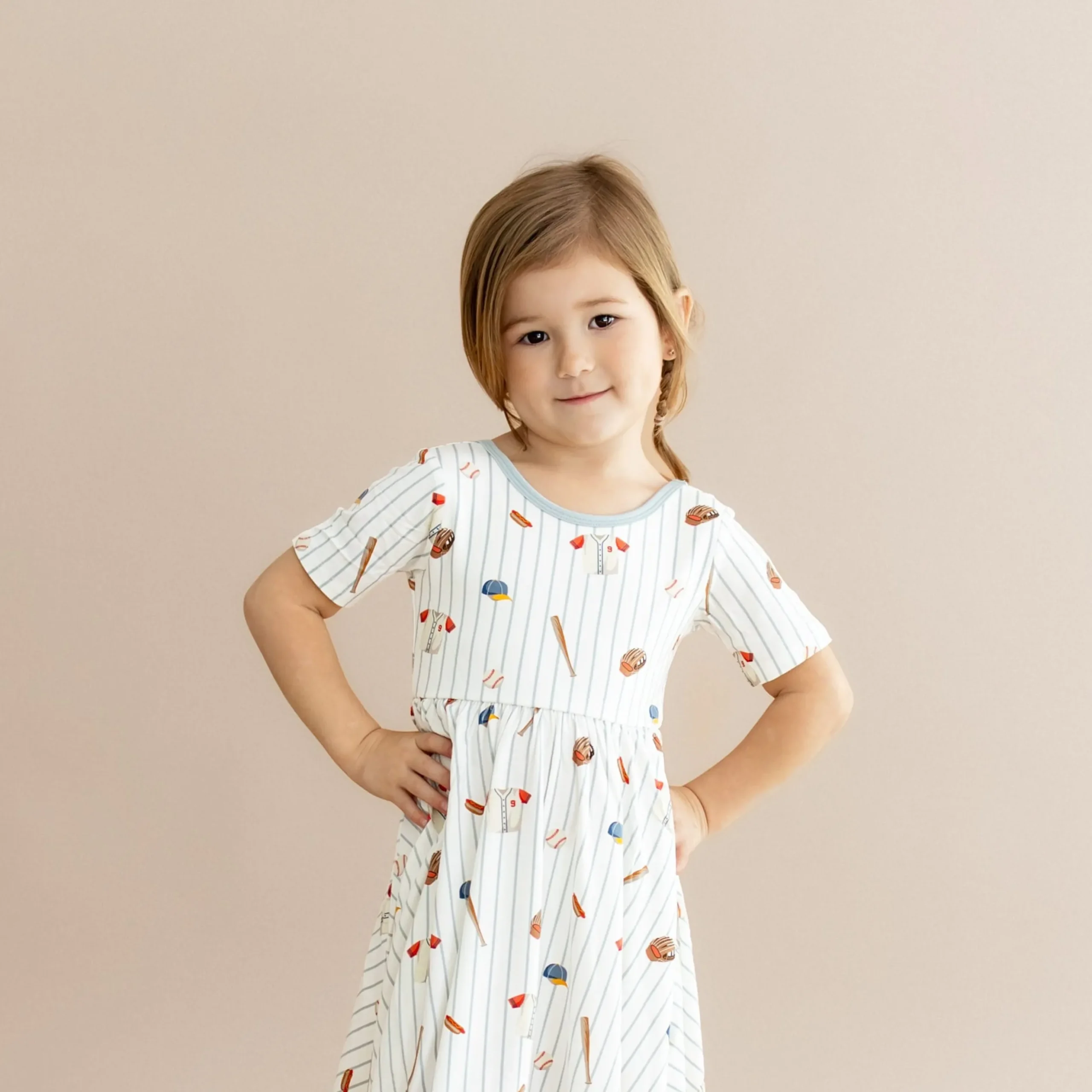 Twirl Dress in Home Run