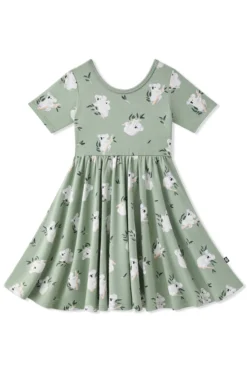 Twirl Dress in Koala