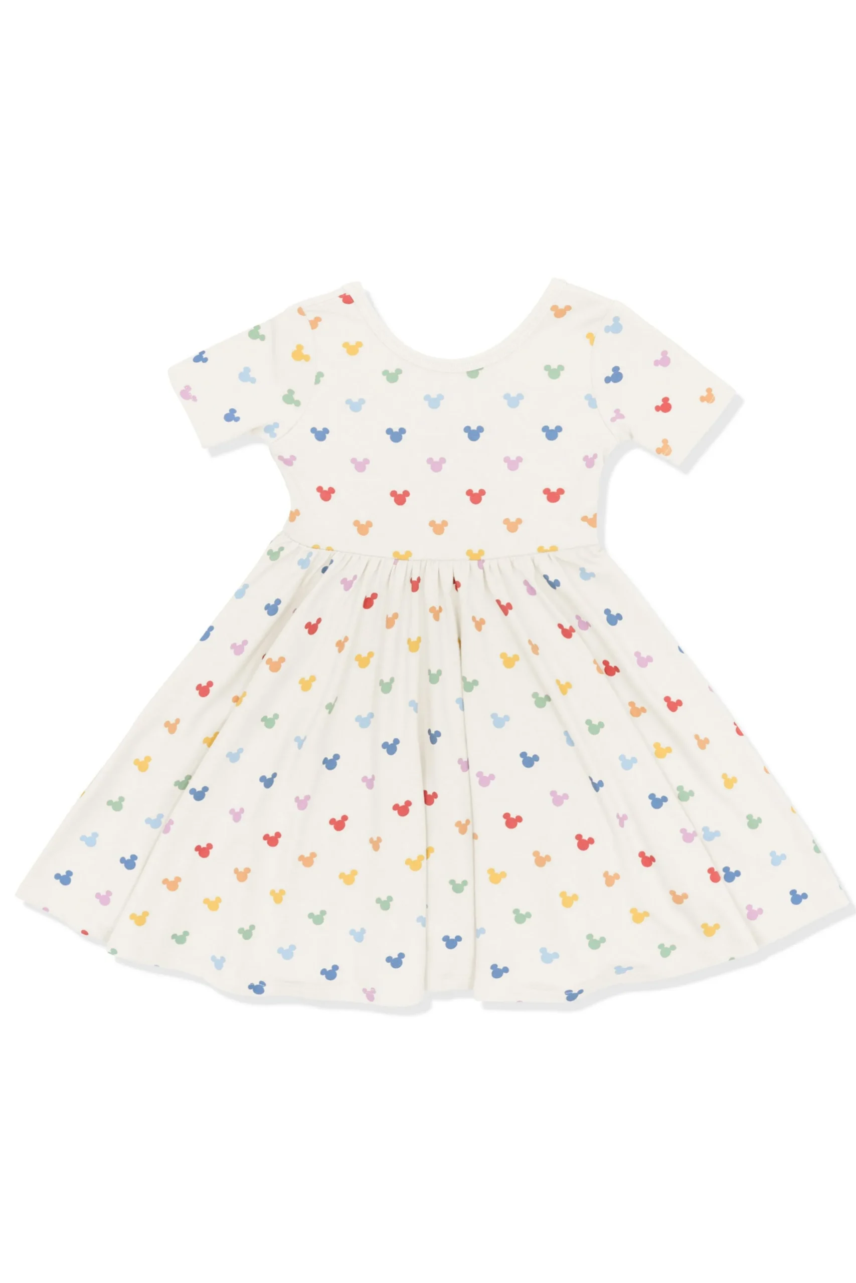 Twirl Dress in Pastel Mickey Mouse