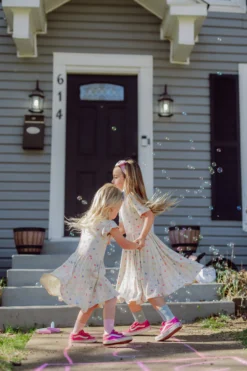 Twirl Dress in Pastel Mickey Mouse