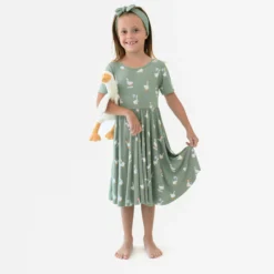 Twirl Dress in Silly Goose