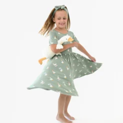 Twirl Dress in Silly Goose