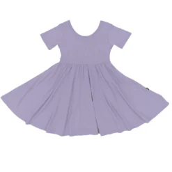 Twirl Dress in Taro