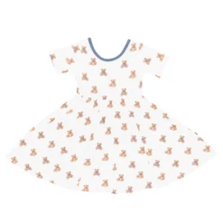 Twirl Dress in Teddy Bear
