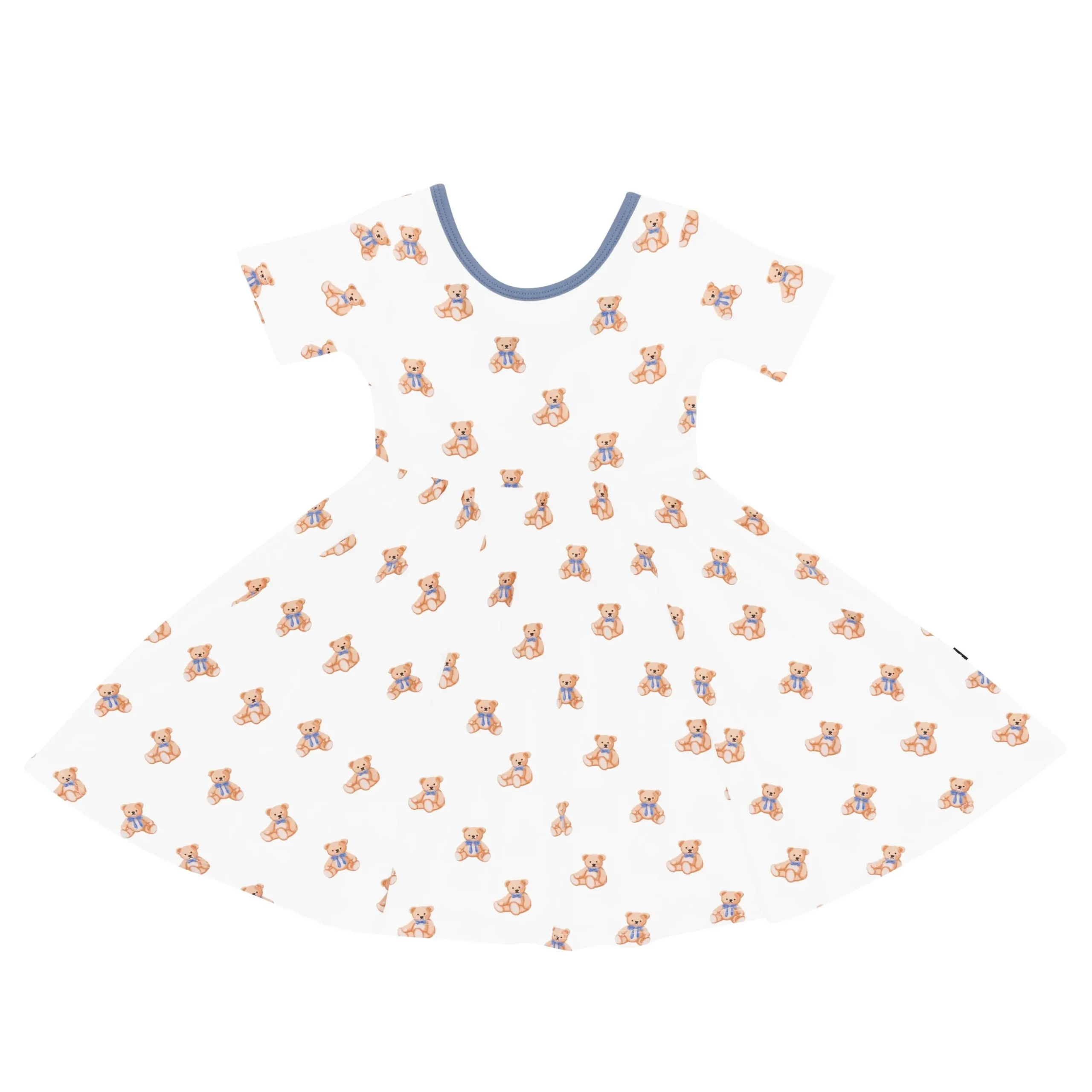 Twirl Dress in Teddy Bear