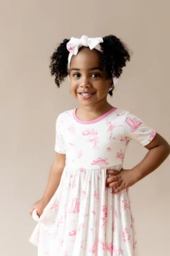 Twirl Dress in Toile Ballet