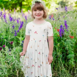 Twirl Dress in Wildflower