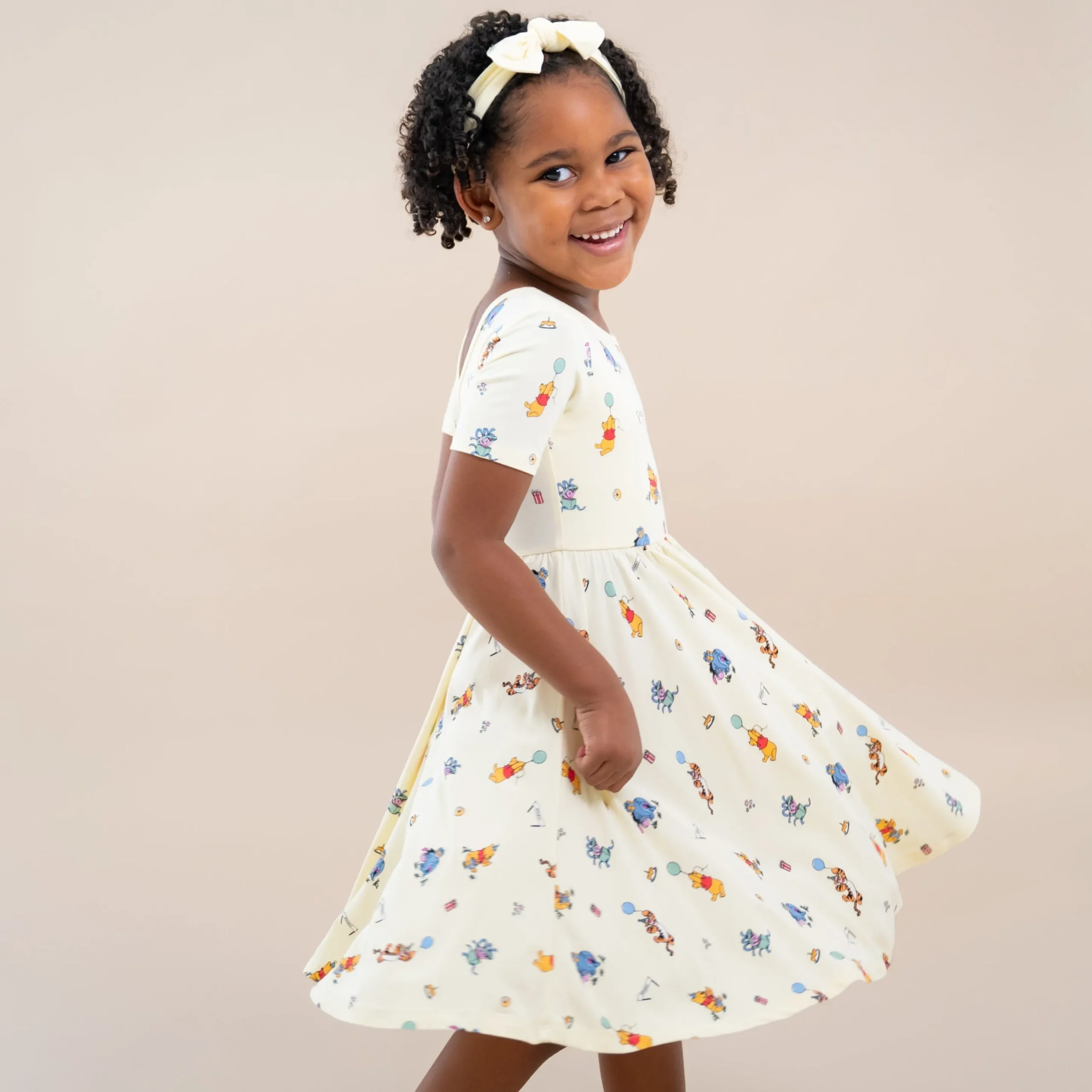 Twirl Dress in Winnie the Pooh Celebration