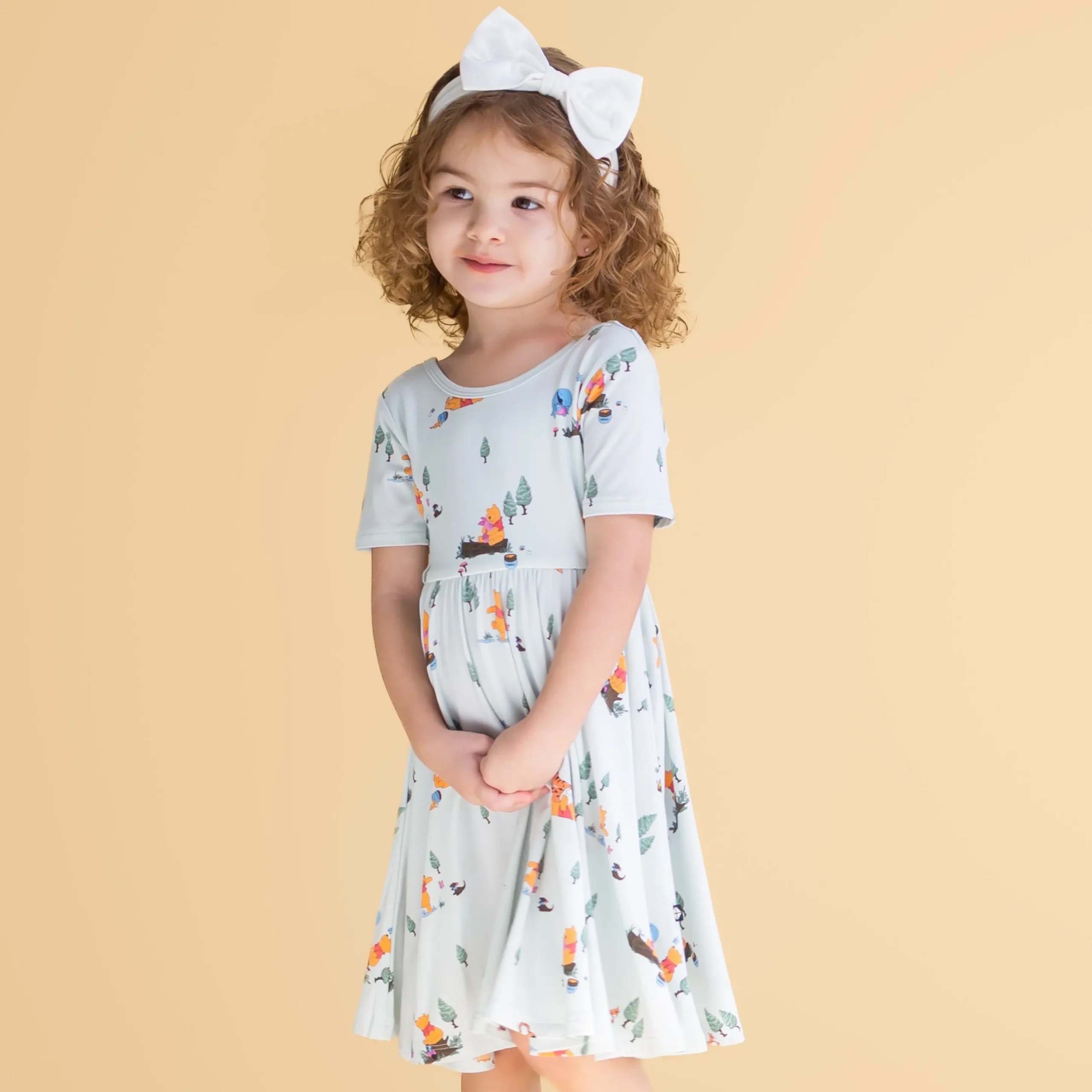 Twirl Dress in Winnie the Pooh Hundred Acre Wood