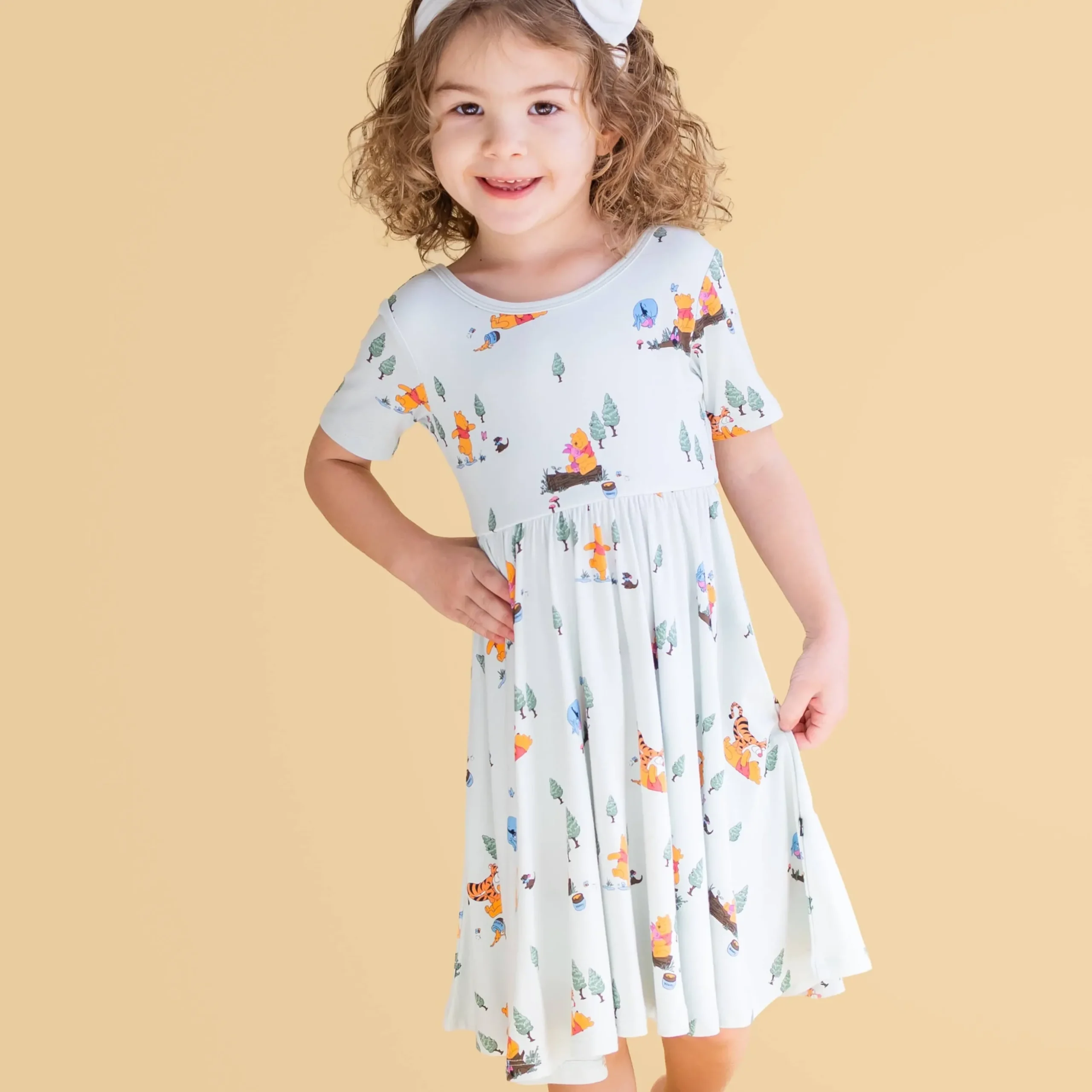 Twirl Dress in Winnie the Pooh Hundred Acre Wood