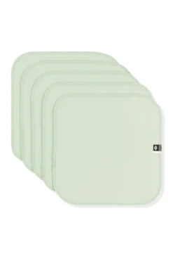Washcloth 5-Pack in Basil