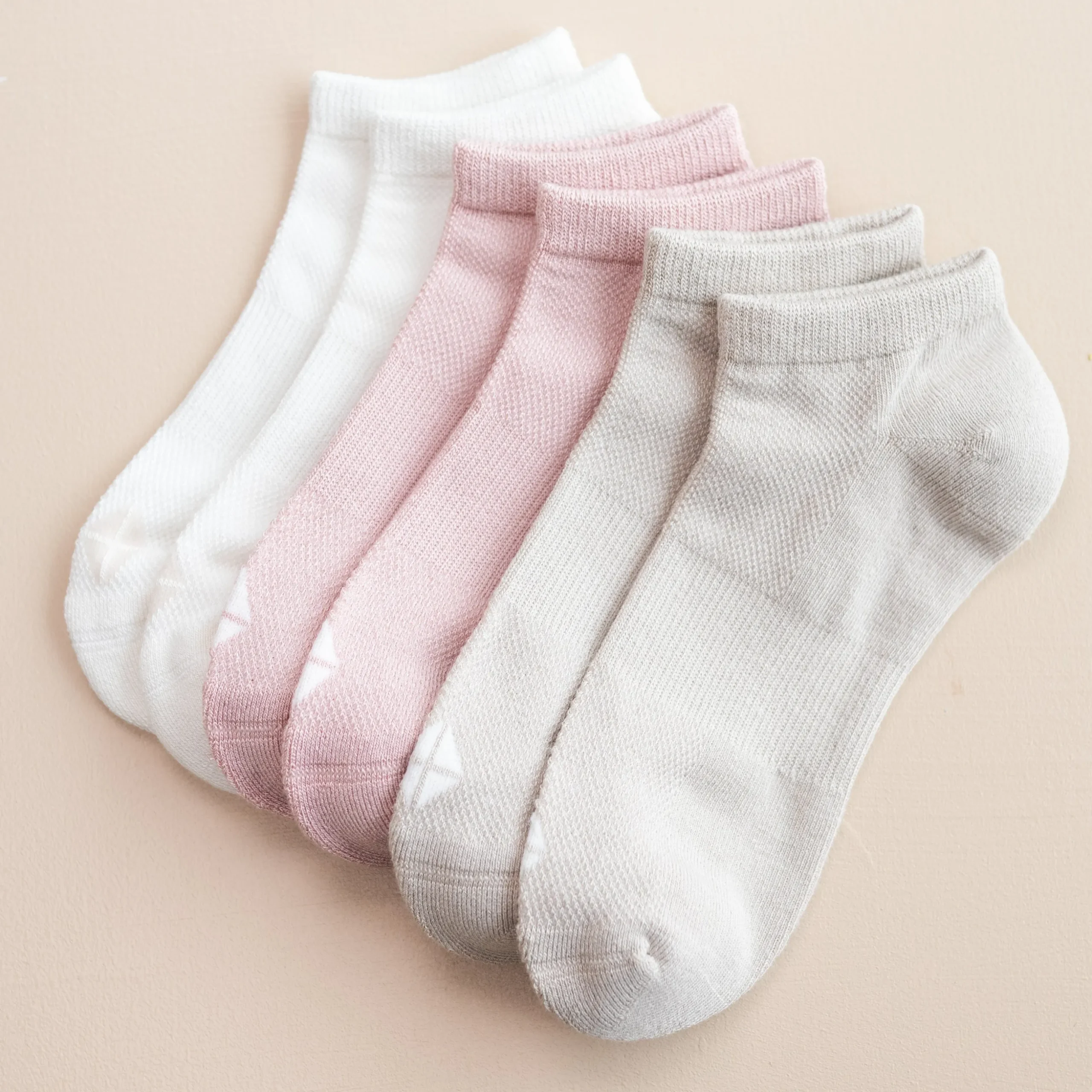 Women's Ankle Socks 3-Pack in Neutral