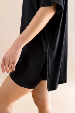 Women’s Biker Short Set in Mickey and Friends on Midnight